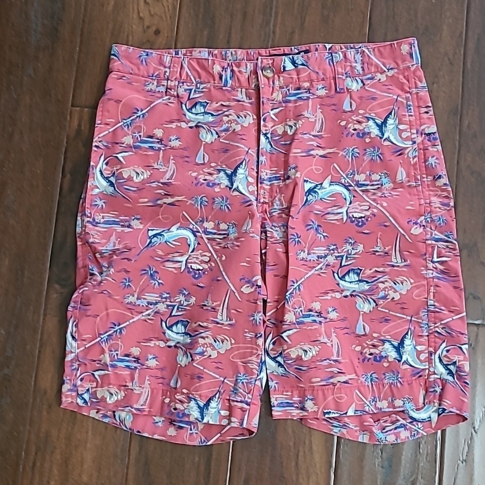 Chaps flat front men's shorts size 30